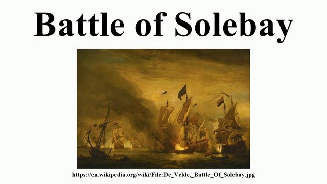 Battle of Solebay смотреть онлайн