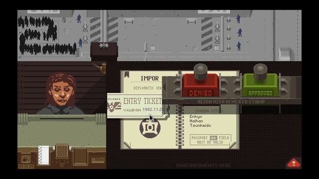Papers Please - The Most Fun I've Ever Had Checking Passports смотреть онлайн