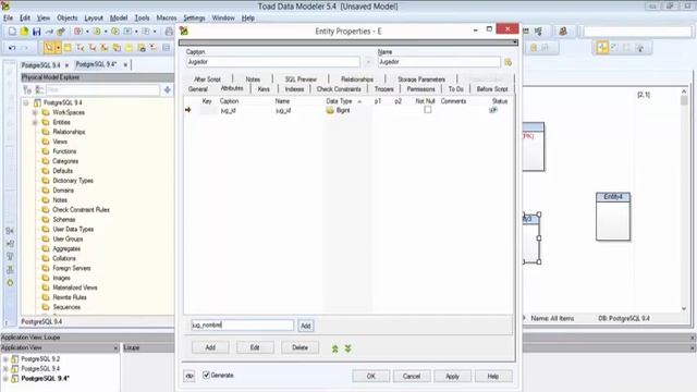 Un modelo Toad Data Modeler para PostgreSQL смотреть онлайн