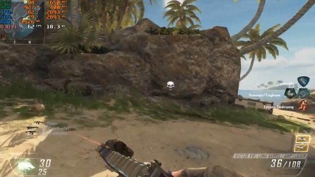 Black Ops 2 Multiplayer FPS Test On Pentium Dual Core G2020 Geforce 9600 GSO 2Gb Ram 768P смотреть онлайн