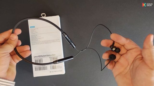 Lenovo HE05 Neckband Earphone ارخص سماعة من لينوفو смотреть онлайн