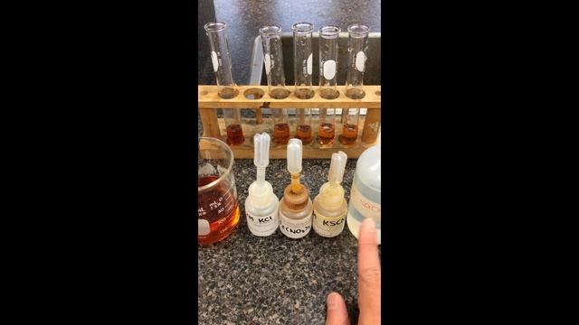 Equilibrium Lab (Part 2) - FeCl3 and KSCN смотреть онлайн