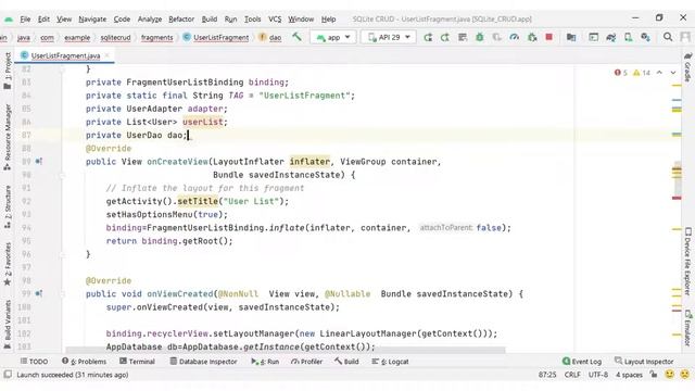 SQLite CRUD Operation Android | Room Library | Delete Operation with Confirm Dialog - Part 6 смотреть онлайн