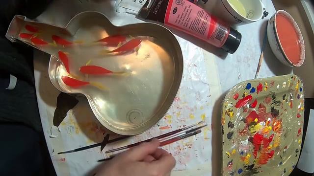 3d goldfish art guitar by Gerardo Chierchia смотреть онлайн