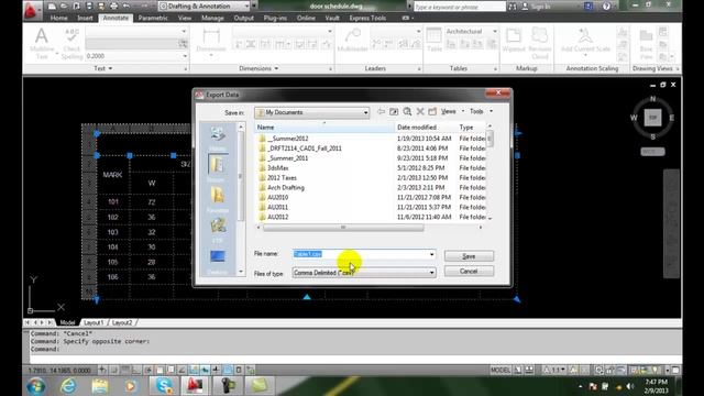 AutoCAD II 21-24 Additional Table Layout Options смотреть онлайн