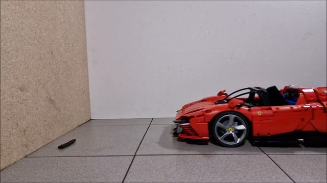 Lego Technic 42143 CRASH ? 80 KM/H ? Lego car CRASH - Lego Technic CRASH Test смотреть онлайн