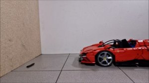 Lego Technic 42143 CRASH ? 80 KM/H ? Lego car CRASH - Lego Technic CRASH Test