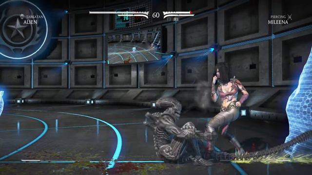 Mortal Kombat X ALIEN VS MILLENA MEDIUM SINGLE FIGHT смотреть онлайн