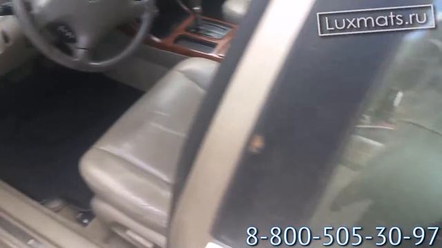 Автомобильные коврики в салон Toyota Camry V30 (Тойота Камри) 2001-2006 Luxmats.ru смотреть онлайн