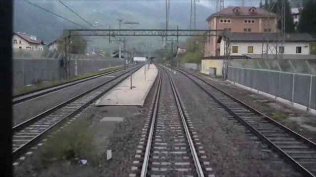 Verona to Munich : Spectacular views from fast, safe and efficient train. смотреть онлайн