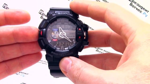 Часы Casio G-SHOCK GBA-400-1A [GBA-400-1AER] - видео обзор от PresidentWatches.Ru
