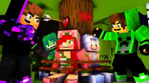 Мальчики взяли в плен девочек , чтобы тайно попасть на тайную вече #Minecraft  #майнкрафт #мультики