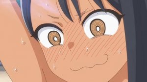 Naoto try to tickle Nagatoro's armpit - Ijiranaide, Nagatoro-san Episode 5