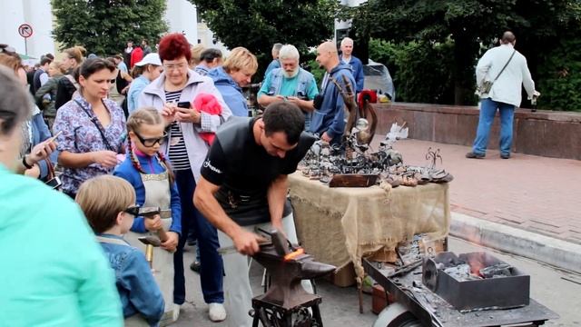 Фестиваль кузнецов "Секреты средневековых мастеров" 2019 в Рязани. смотреть онлайн
