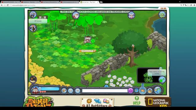 Lucky Clover IN 12 MINUTES SPED UP + NORMAL SPEED // ANIMALJAM смотреть онлайн