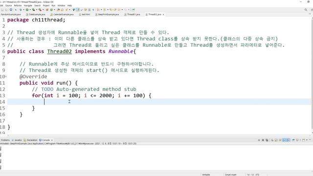 Webjjang JAVA ver.2021.11 11-02 Thread - Thread 클래스 만들기와 실행(웹짱과 함께 하는 자바) смотреть онлайн