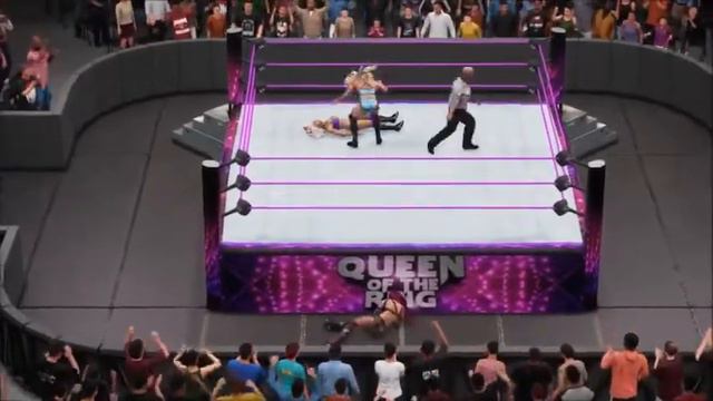 Charlotte vs Sasha Banks vs Alexa Bliss смотреть онлайн