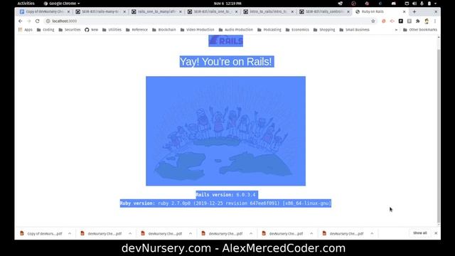 AM Coder - Ruby on Rails Basics #1 - Setup and Hello World Route смотреть онлайн