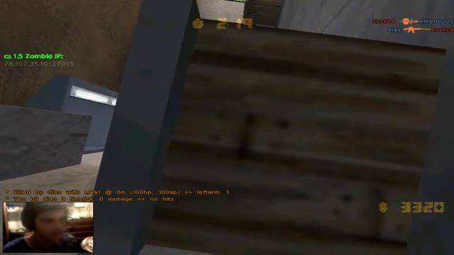 Counter Strike 1.5 Сервер RUSSIA CS1.5 как играть на слух! смотреть онлайн