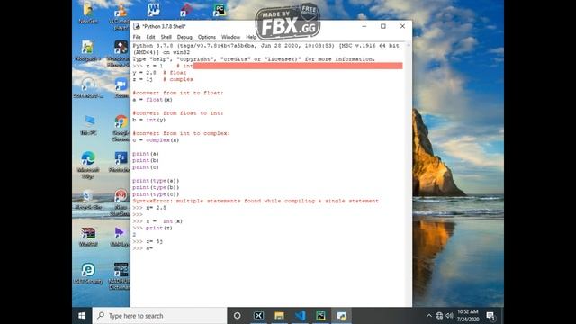Python 3.7.8 shell Vs Visual studio code Vs Pycharm community || Review смотреть онлайн