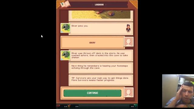 Геймплей и первый взгляд на игру Tinker Island - из AppStore на iPad Air смотреть онлайн