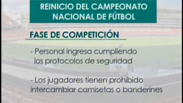 Hoy reinicia el Campeonato Nacional de Fútbol bajo estrictos protocolos de bioseguridad смотреть онлайн
