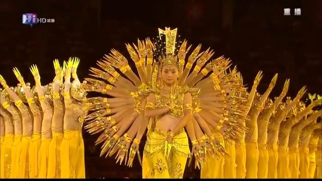 Танец тысячи рук ! Китай ! (720-HD). смотреть онлайн