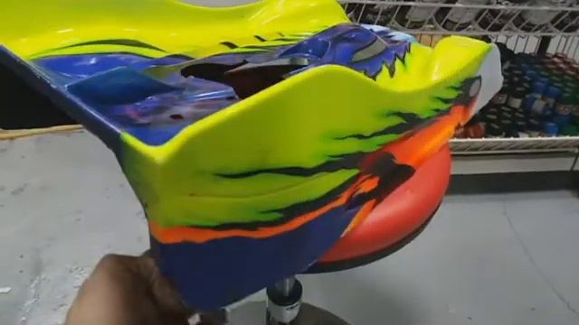 1:8 Nitro On Road Body painting 바디 도색 / www.rcfactory.net смотреть онлайн