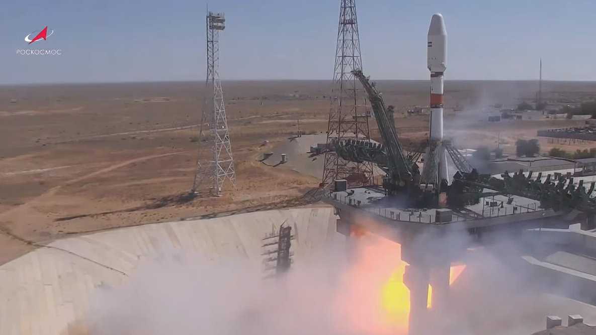 «Союз-2.1б» стартовал с космодрома Байконур смотреть онлайн