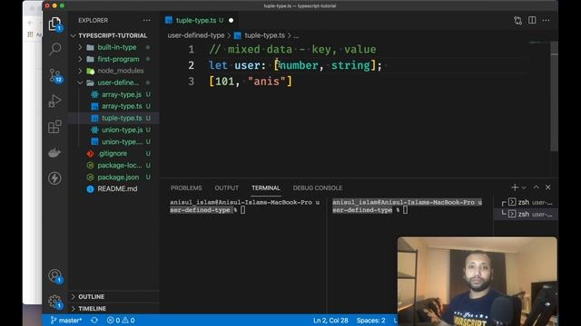 typescript bangla tutorial 7 : Tuple Data Type смотреть онлайн