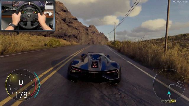 The Crew Motorfest - 2017 Lamborghini Terzo Millennio | Thrustmaster TX Gameplay смотреть онлайн