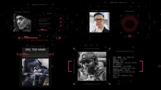 Cyberpunk HUD UI 500+ for After Effects 2021 смотреть онлайн