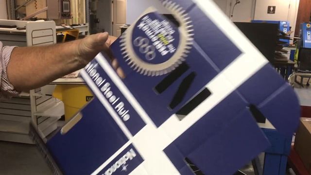 Rick Putch Validates Soft Cut - Die Cutting Ten Different Substrates With Matrix On The Crest.