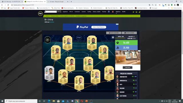 #1 Web app FIFA 21 UT iniciando. LIVE #fifa21 #steam #aovivo #origin смотреть онлайн