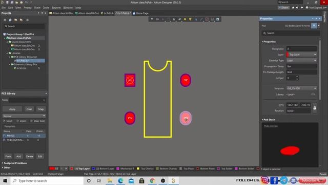 Part-03 PCB Library, PCB Design Tutorial For Beginners (Altium v20) In Hindi смотреть онлайн