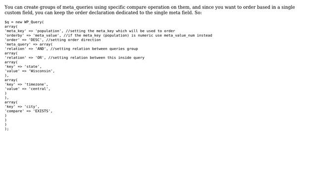 Wordpress: ORDER BY custom field value (2 Solutions!!) смотреть онлайн