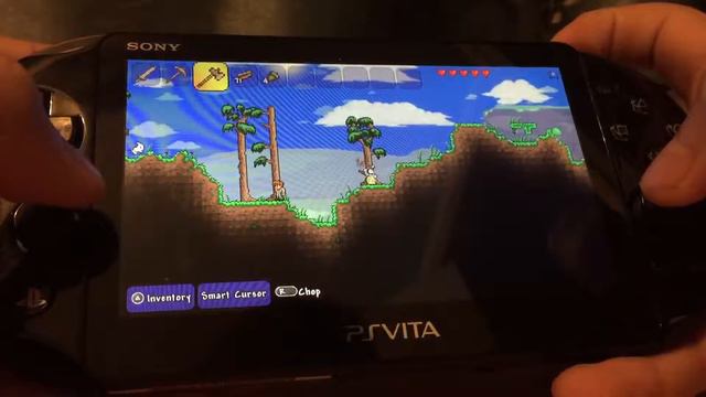 Ps Vita Terraria Lets Play Episode 1 With Someone Again смотреть онлайн