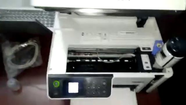 M2110 / 2120 installation ink filling смотреть онлайн