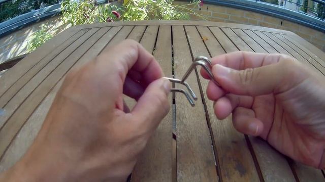 Metal Wire Brain IQ Classic 8Pcs Puzzle Magic Props with instructions and tips смотреть онлайн