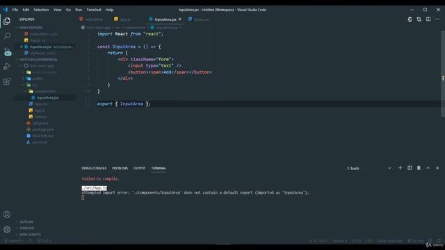 #10 - Default Vs Named exports - React Javascript Beginner's Course смотреть онлайн