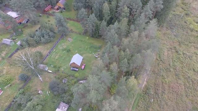 Полеты на DJI Phantom 3 Advanced. Дача во Владимирской области. Закат и радуга. Последний день лета смотреть онлайн