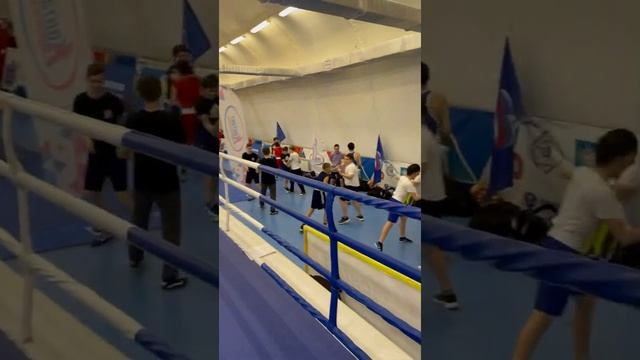 Тренировка 21.04.22 перед взвешиванием для участия на соревнованиях по боксу смотреть онлайн
