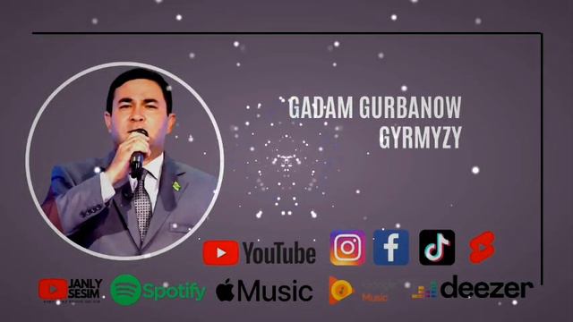 GADAM GURBANOW GYRMYZY TURKMEN HALK AYDYM AUDIO SONG JANLY SESIM смотреть онлайн
