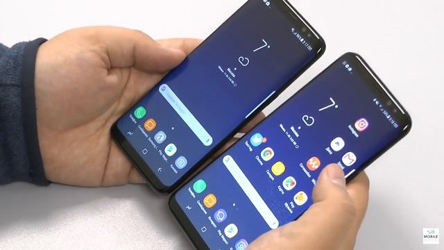 Сравнение Samsung Galaxy S8 и S8 Plus