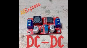 ПОВЫШАЮЩИЙ DC-DC ПРЕОБРАЗОВАТЕЛЬ С АЛИЭКСПРЕСС 5-12 ВОЛЬТ