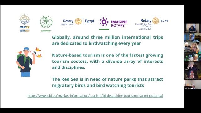 BirdTalk - Birds of Egypt, talk by IFBR Member Georgina Cole смотреть онлайн