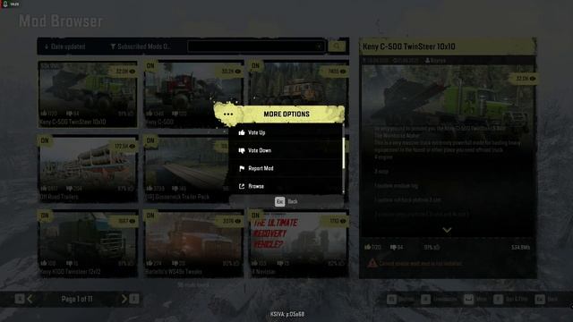 SnowRunner (How To: For Downloading and Picking a Save Slot for a Custom Scenario) смотреть онлайн