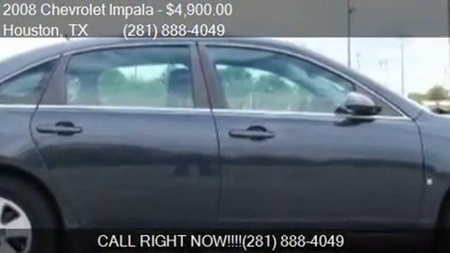 2008 Chevrolet Impala LT 4dr Sedan for sale in Houston, TX 7 смотреть онлайн