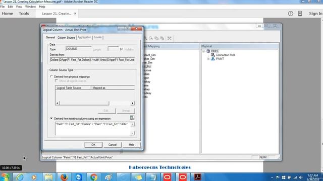 How to Build The Repository - How to Create Calculation Measures - Part-1 смотреть онлайн