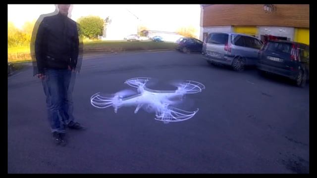 Drône radiocommandé SYMA X5C - Test et avis Hard-n-discount смотреть онлайн